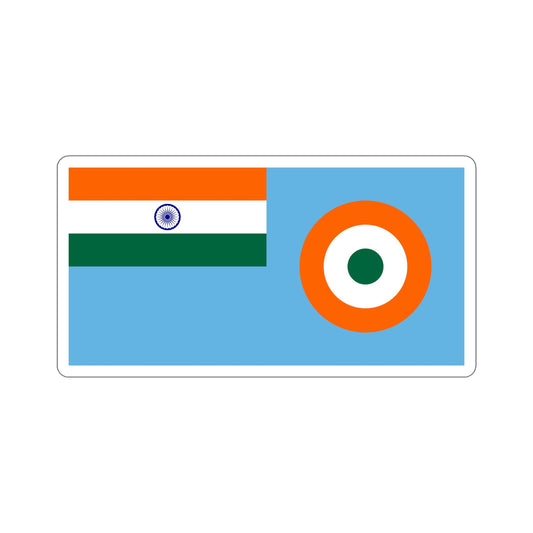 Air Force Ensign of India (India) STICKER Vinyl Die-Cut Decal-6 Inch-The Sticker Space