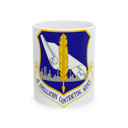 Air Force Installation Contracting Agency (U.S. Air Force) White Coffee Mug-11oz-The Sticker Space