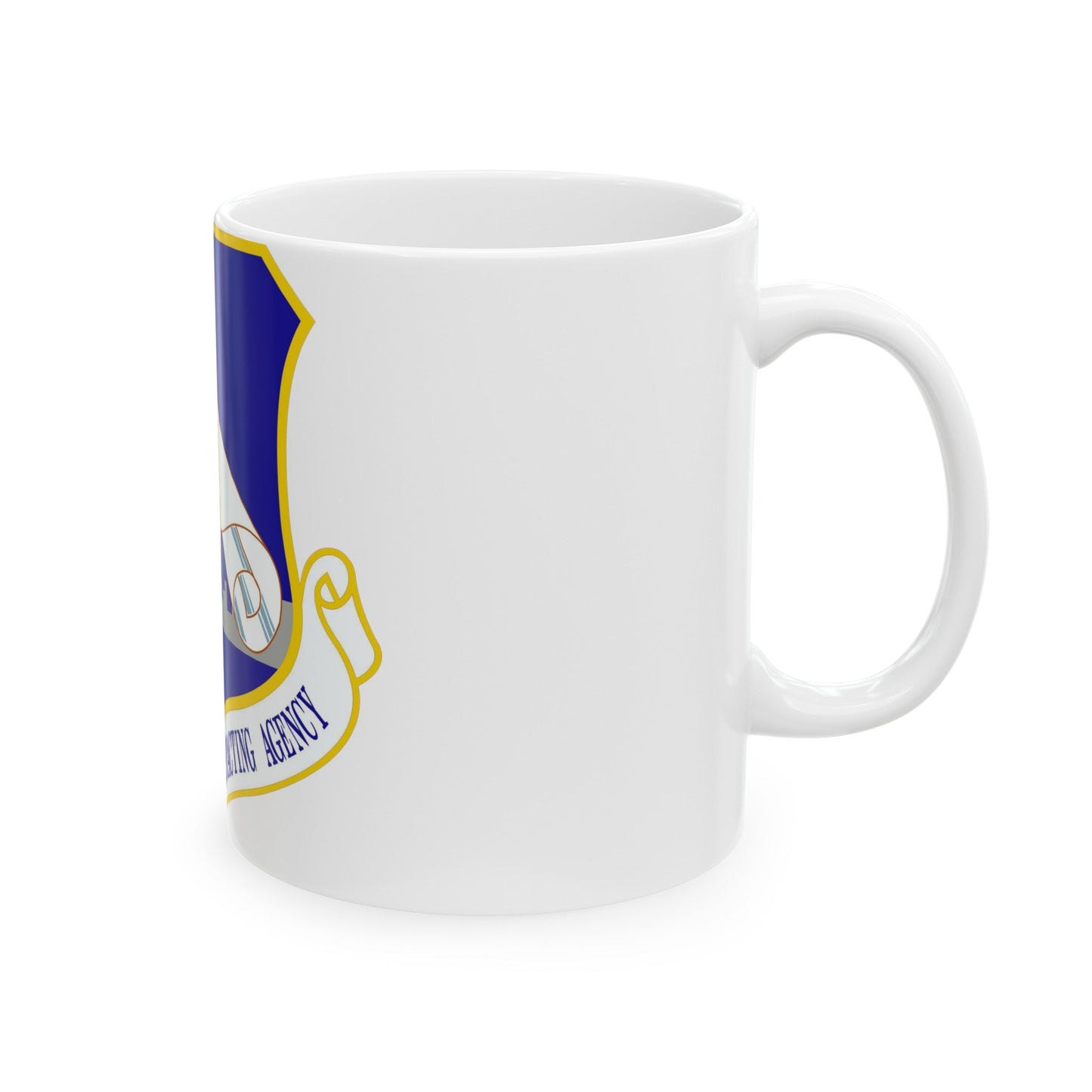 Air Force Installation Contracting Agency (U.S. Air Force) White Coffee Mug-The Sticker Space