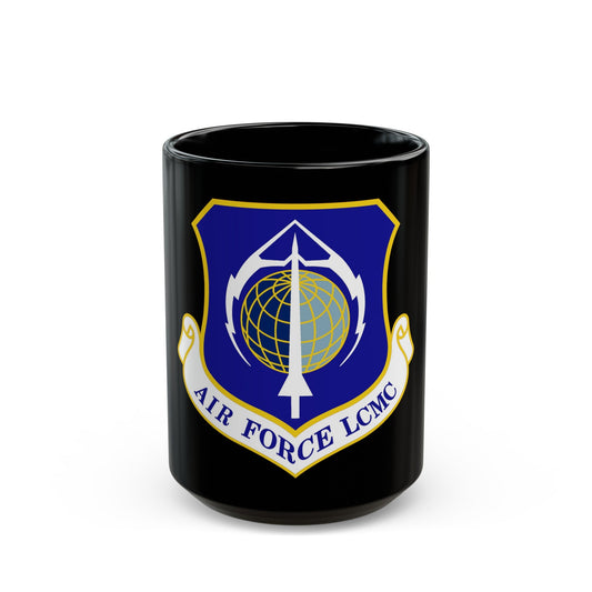Air Force Life Cycle Management Center (U.S. Air Force) Black Coffee Mug-15oz-The Sticker Space