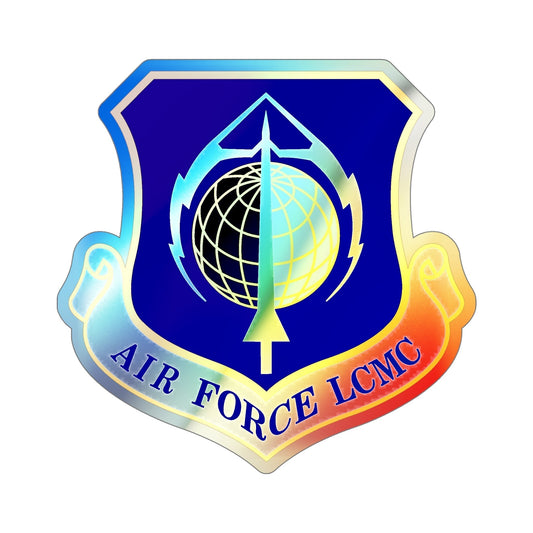 Air Force Life Cycle Management Center (U.S. Air Force) Holographic STICKER Die-Cut Vinyl Decal-6 Inch-The Sticker Space