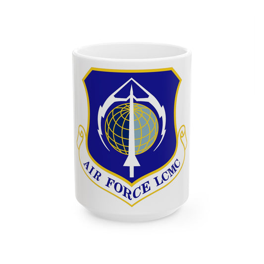 Air Force Life Cycle Management Center (U.S. Air Force) White Coffee Mug-15oz-The Sticker Space
