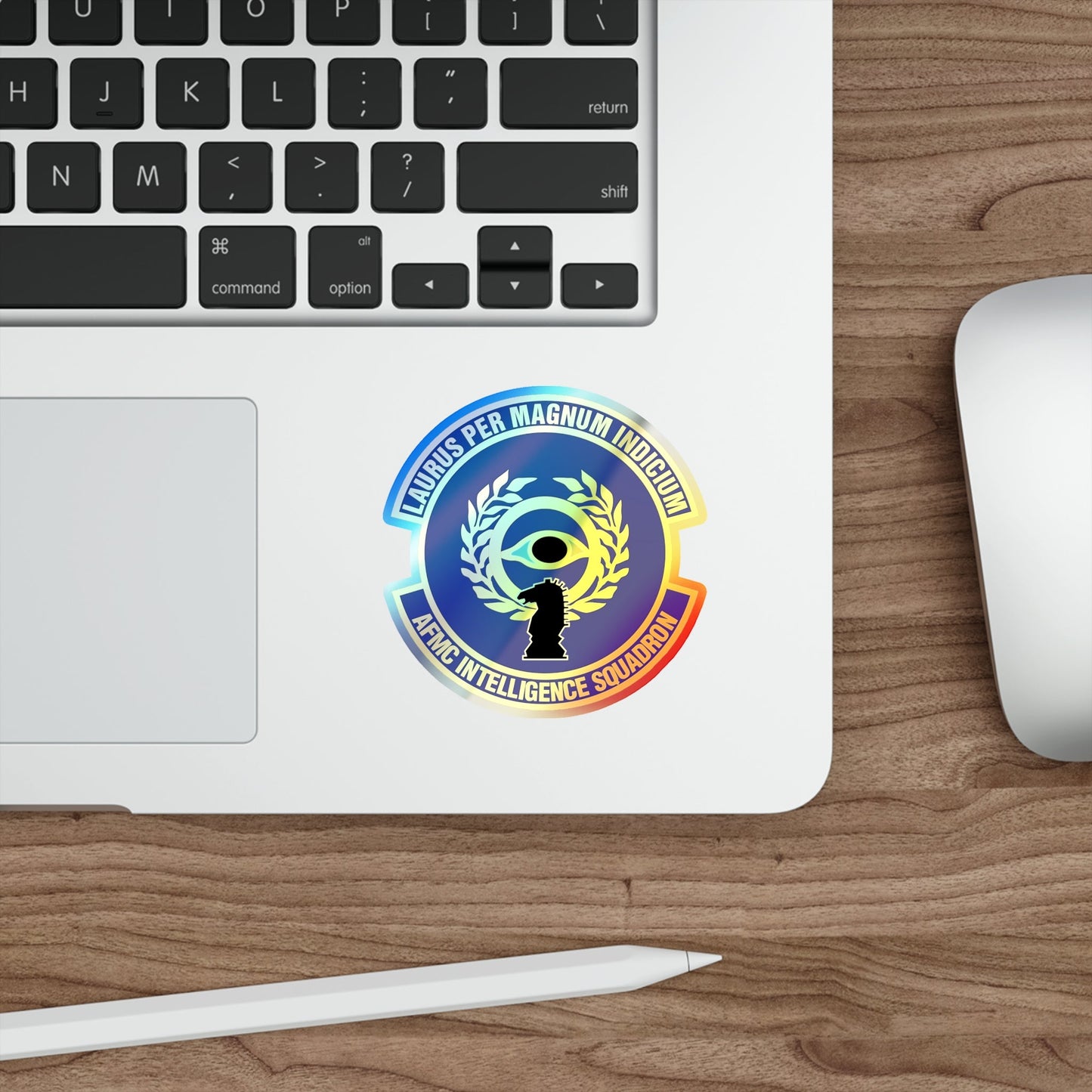 Air Force Materiel Command Intelligence Squadron (U.S. Air Force) Holographic STICKER Die-Cut Vinyl Decal-The Sticker Space