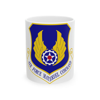 Air Force Materiel Command (U.S. Air Force) White Coffee Mug-11oz-The Sticker Space
