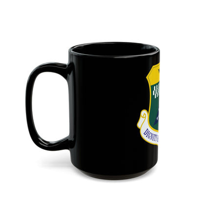Air Force Mortuary Affairs Operations (U.S. Air Force) Black Coffee Mug-The Sticker Space