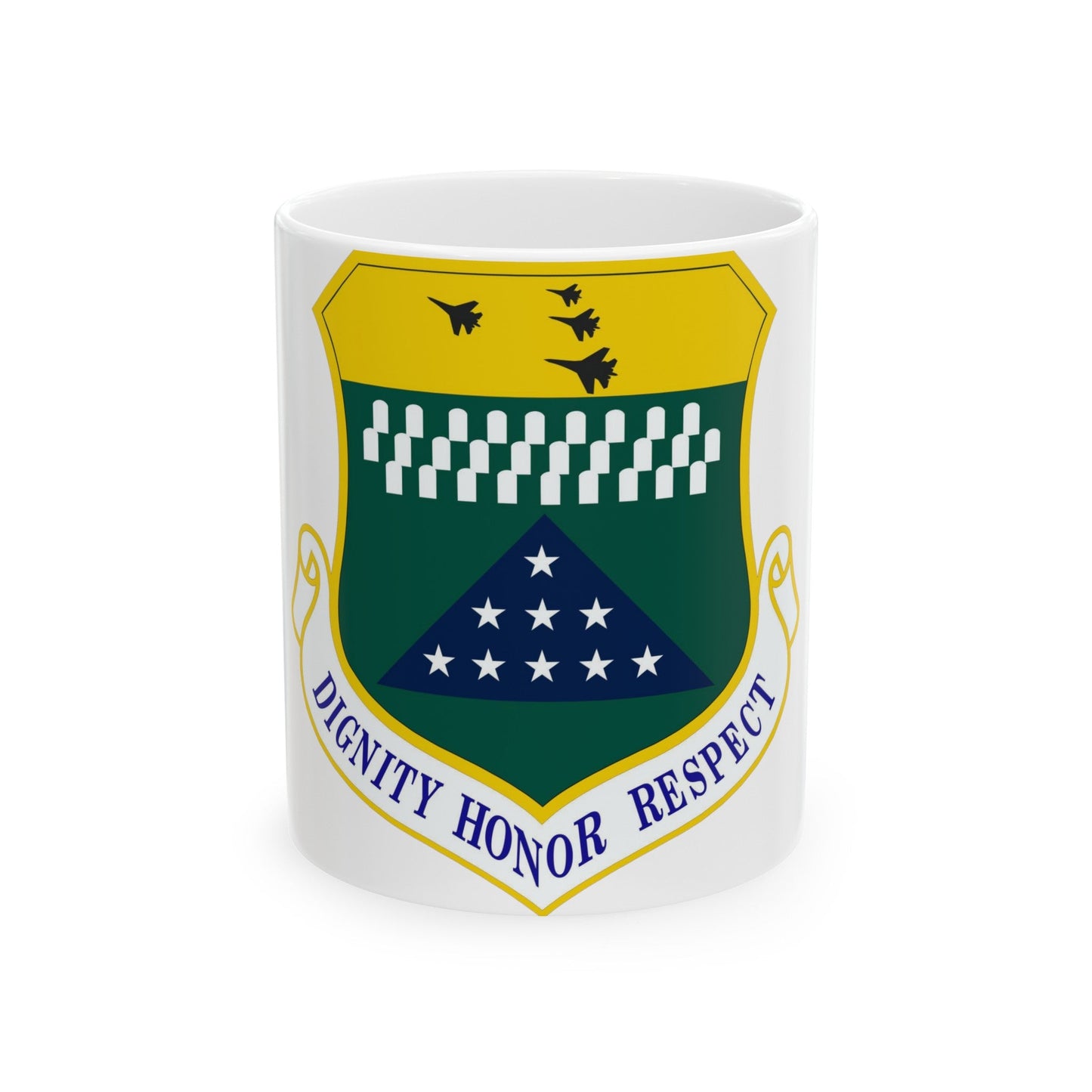 Air Force Mortuary Affairs Operations (U.S. Air Force) White Coffee Mug-11oz-The Sticker Space