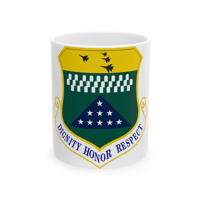 Air Force Mortuary Affairs Operations (U.S. Air Force) White Coffee Mug-11oz-The Sticker Space