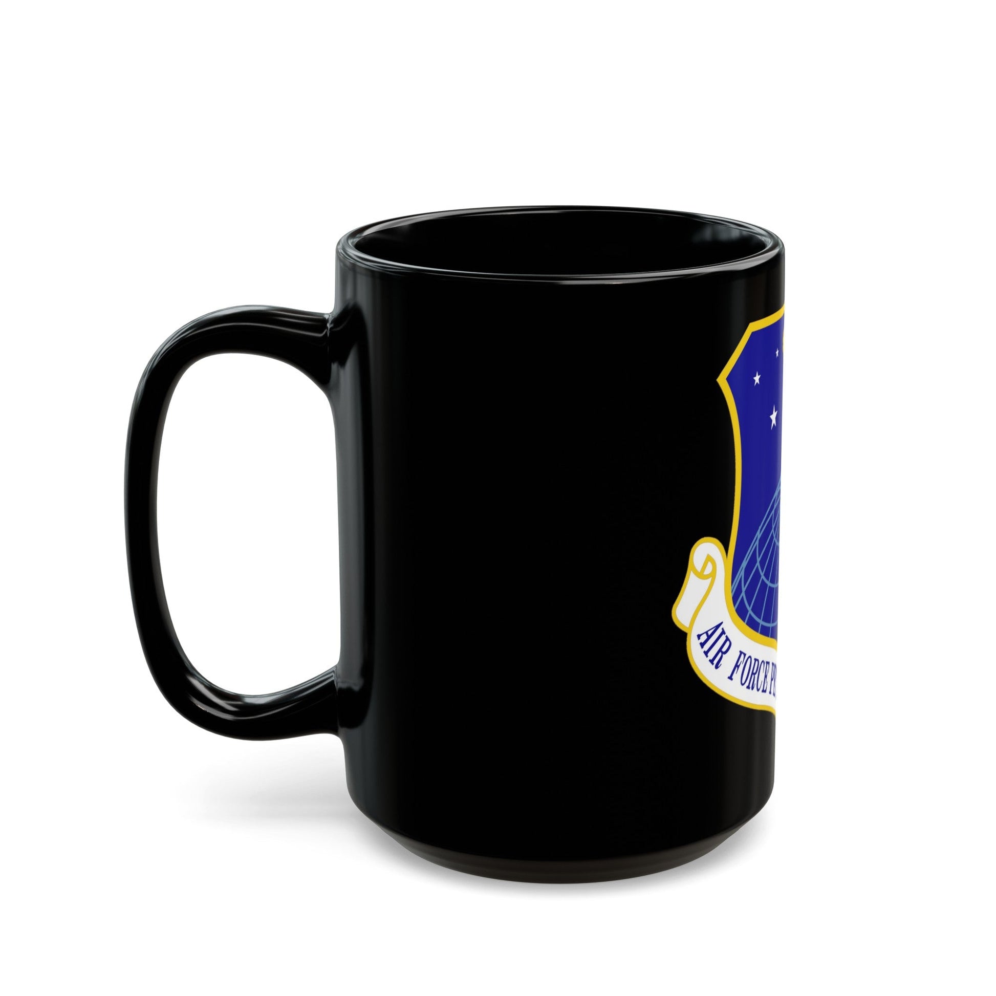 Air Force Petroleum Agency (U.S. Air Force) Black Coffee Mug-The Sticker Space