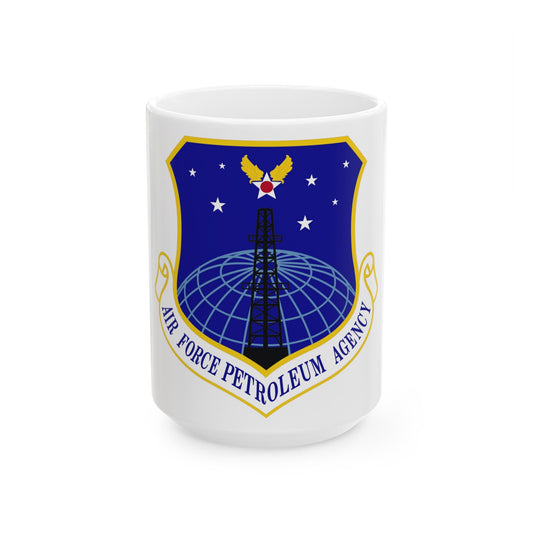 Air Force Petroleum Agency (U.S. Air Force) White Coffee Mug-15oz-The Sticker Space