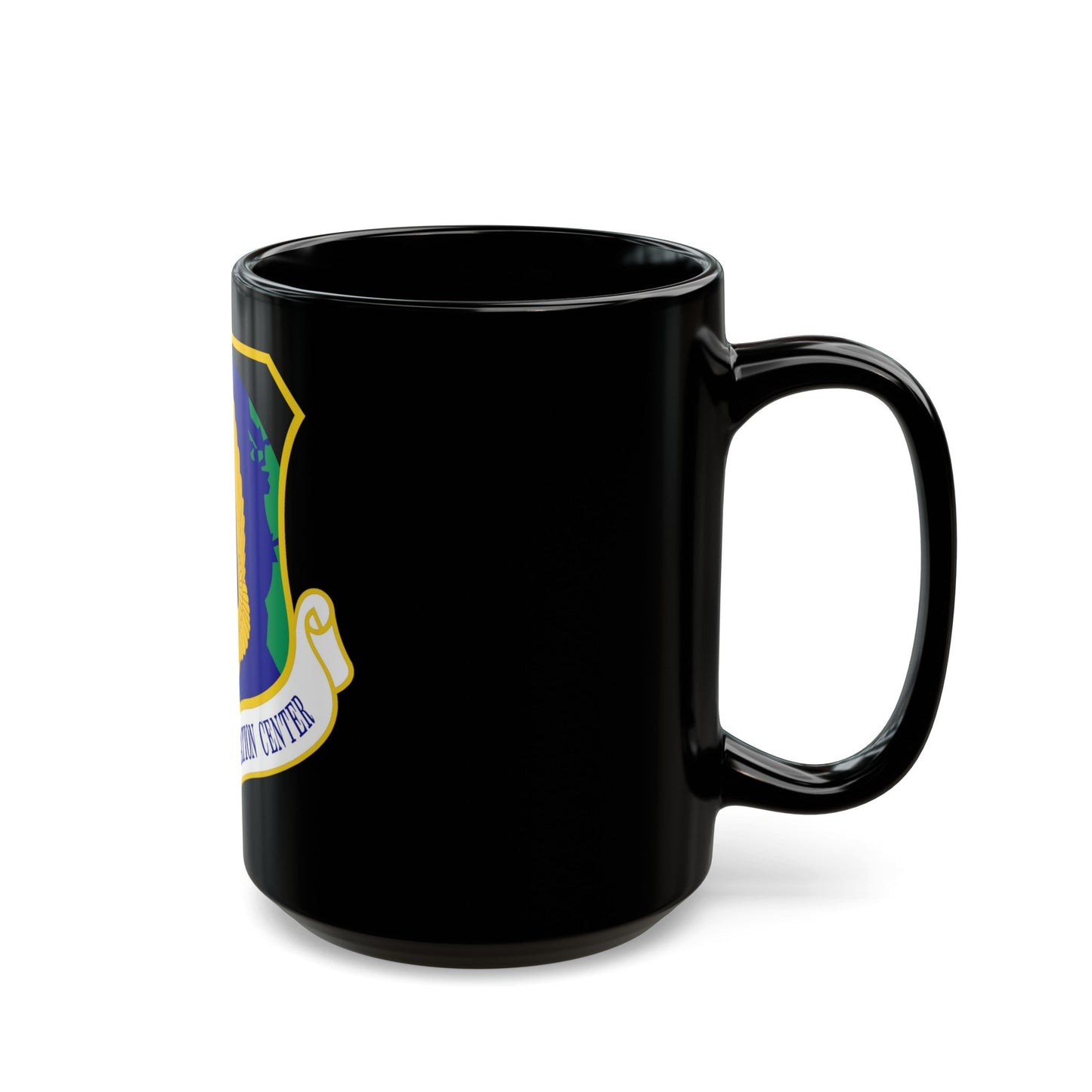 Air Force Reserve Command Force Generation Center (U.S. Air Force) Black Coffee Mug-The Sticker Space