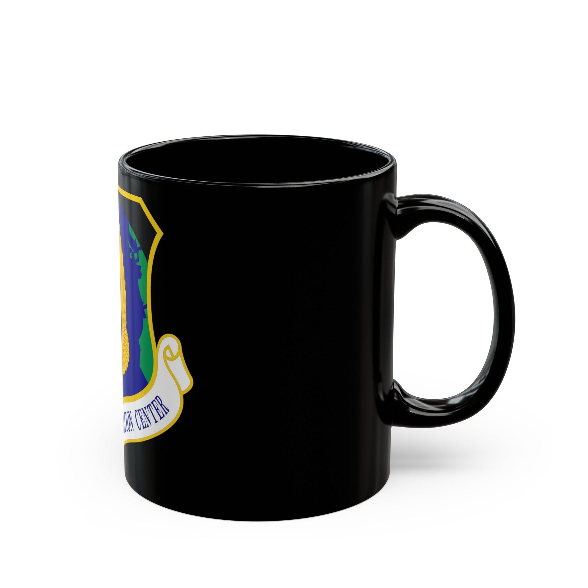 Air Force Reserve Command Force Generation Center (U.S. Air Force) Black Coffee Mug-The Sticker Space