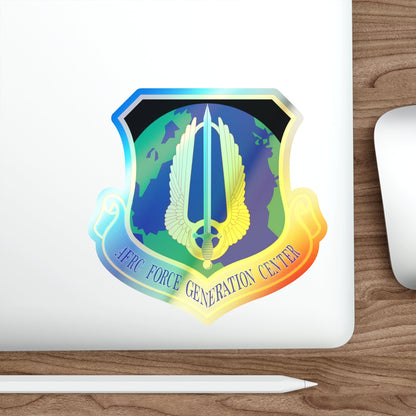 Air Force Reserve Command Force Generation Center (U.S. Air Force) Holographic STICKER Die-Cut Vinyl Decal-The Sticker Space