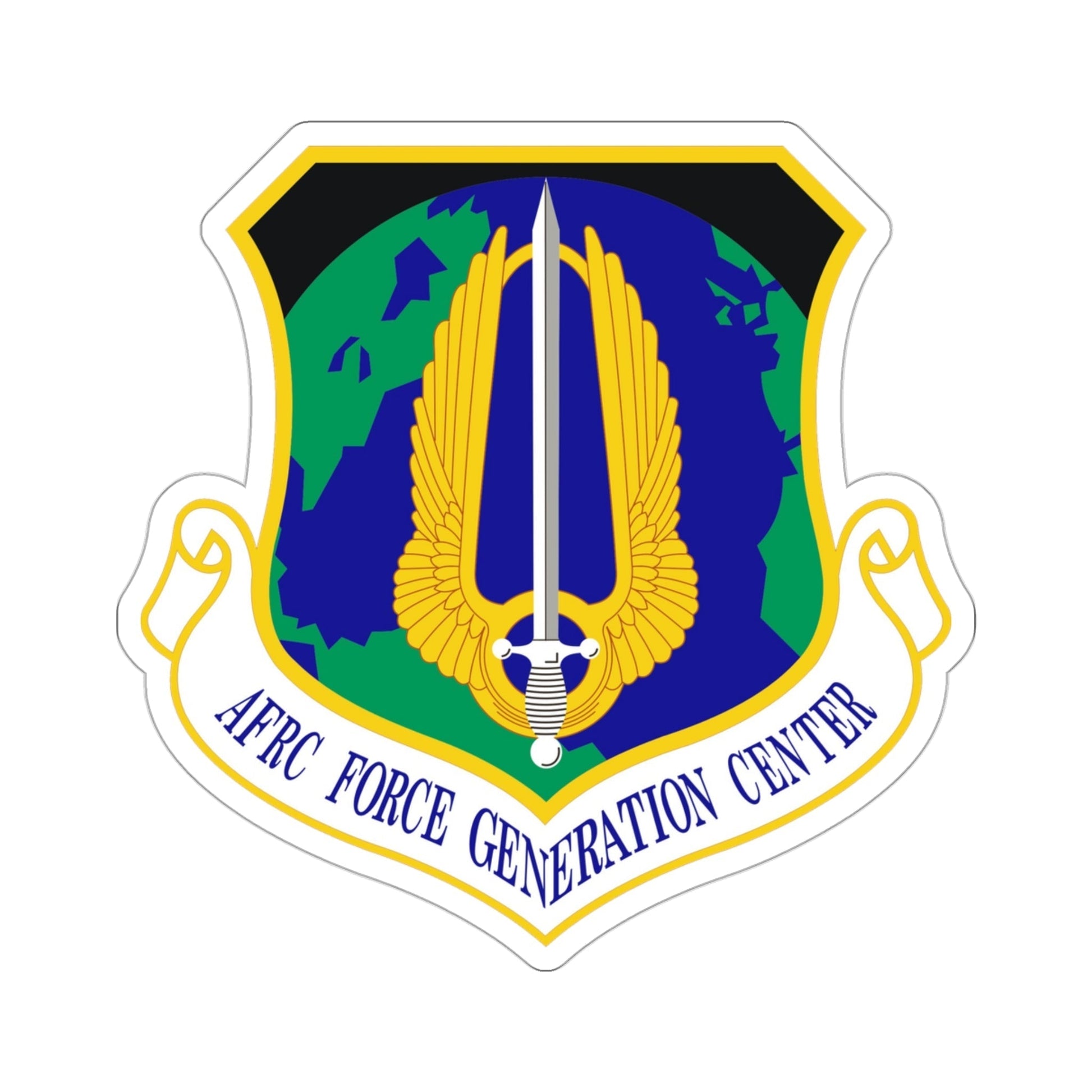 Air Force Reserve Command Force Generation Center (U.S. Air Force) STICKER Vinyl Die-Cut Decal-3 Inch-The Sticker Space