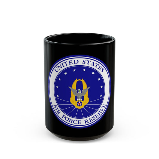 Air Force Reserve (U.S. Air Force) Black Coffee Mug-15oz-The Sticker Space