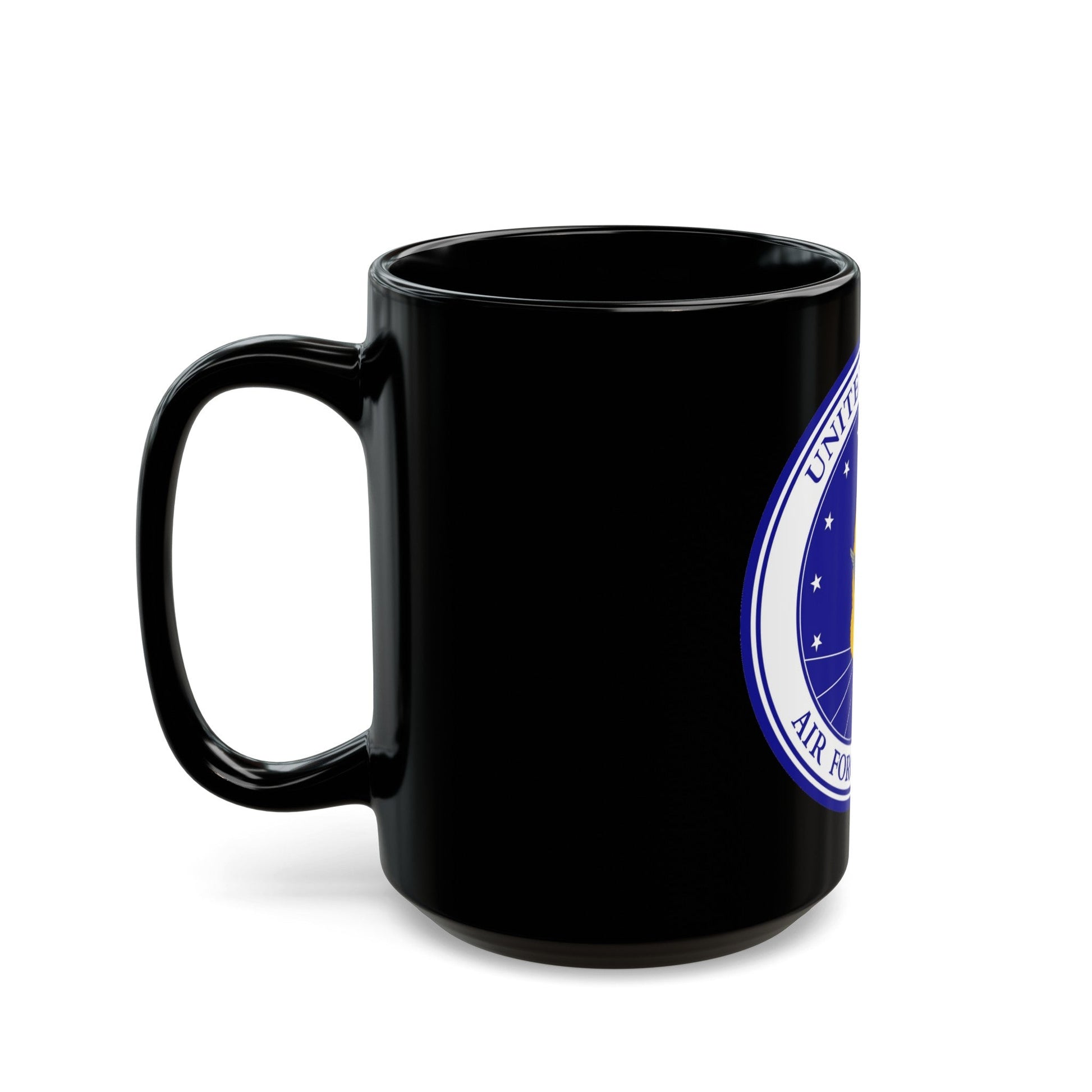 Air Force Reserve (U.S. Air Force) Black Coffee Mug-The Sticker Space