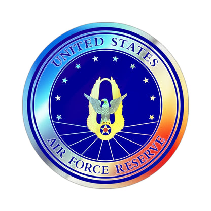 Air Force Reserve (U.S. Air Force) Holographic STICKER Die-Cut Vinyl Decal-2 Inch-The Sticker Space