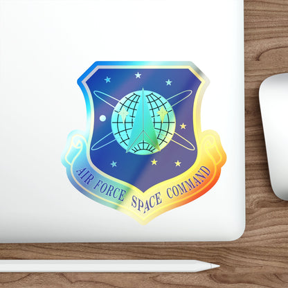 Air Force Space Command (U.S. Air Force) Holographic STICKER Die-Cut Vinyl Decal-The Sticker Space