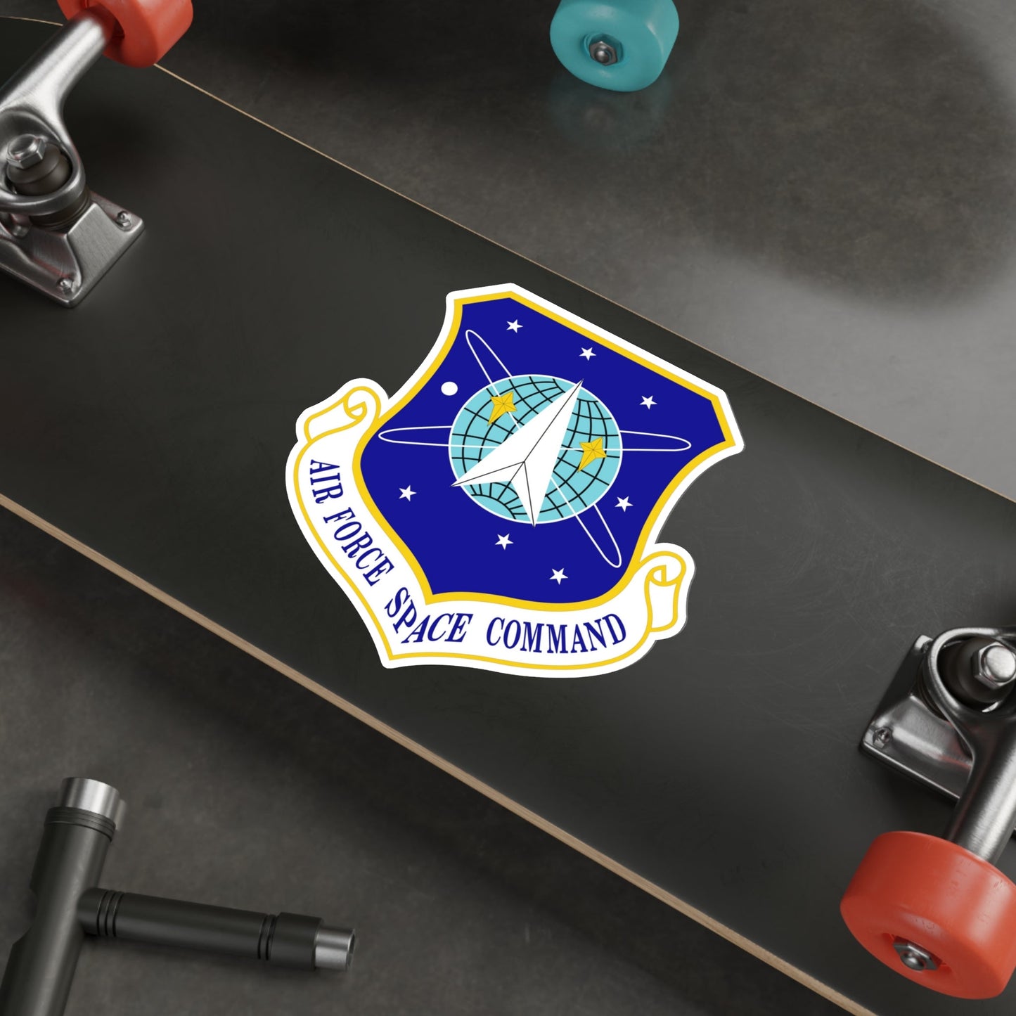 Air Force Space Command (U.S. Air Force) STICKER Vinyl Die-Cut Decal-The Sticker Space