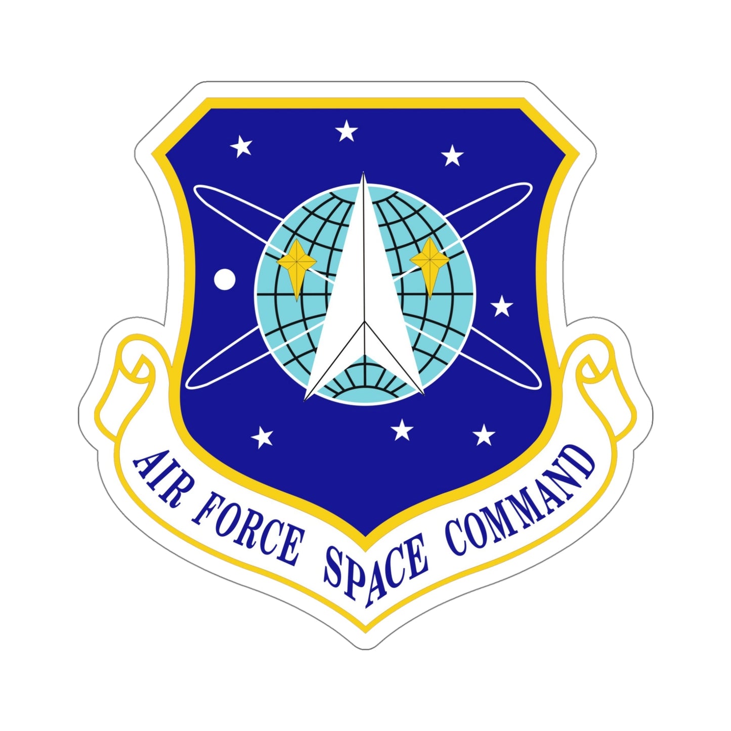Air Force Space Command (U.S. Air Force) STICKER Vinyl Die-Cut Decal-5 Inch-The Sticker Space