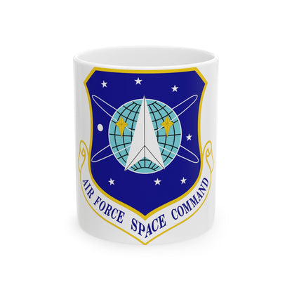 Air Force Space Command (U.S. Air Force) White Coffee Mug-11oz-The Sticker Space