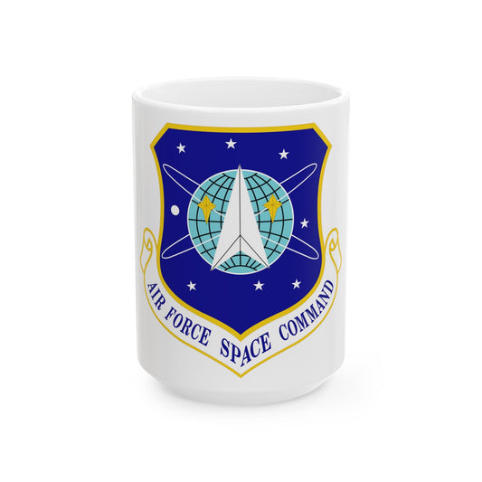 Air Force Space Command (U.S. Air Force) White Coffee Mug-15oz-The Sticker Space
