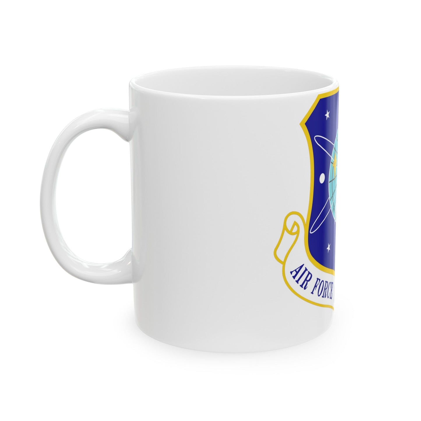 Air Force Space Command (U.S. Air Force) White Coffee Mug-The Sticker Space