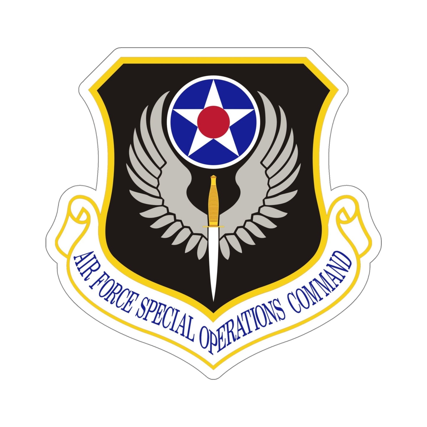 Air Force Special Operations Command (U.S. Air Force) STICKER Vinyl Die-Cut Decal-6 Inch-The Sticker Space