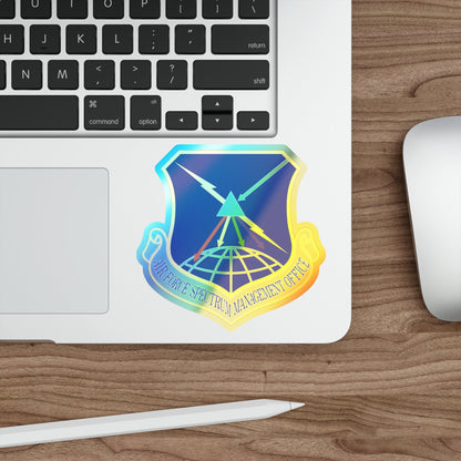 Air Force Spectrum Management Office (U.S. Air Force) Holographic STICKER Die-Cut Vinyl Decal-The Sticker Space