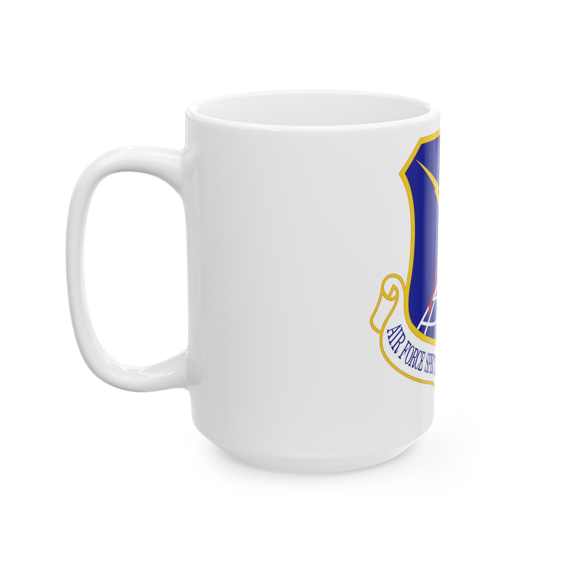 Air Force Spectrum Management Office (U.S. Air Force) White Coffee Mug-The Sticker Space