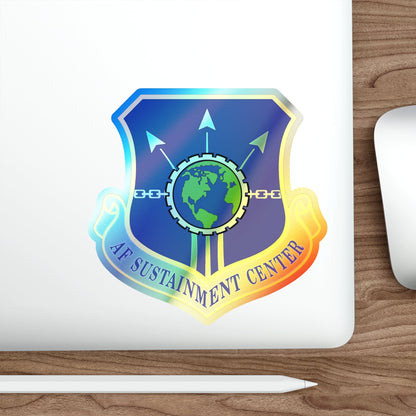 Air Force Sustainment Center (U.S. Air Force) Holographic STICKER Die-Cut Vinyl Decal-The Sticker Space