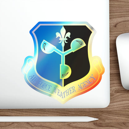 Air Force Weather Agency (U.S. Air Force) Holographic STICKER Die-Cut Vinyl Decal-The Sticker Space