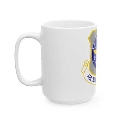 Air Mobility Command (U.S. Air Force) White Coffee Mug-The Sticker Space