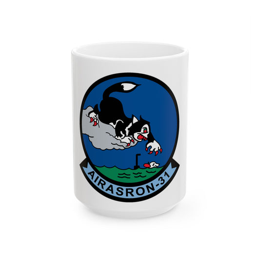 AIRASRON 31 (U.S. Navy) White Coffee Mug-15oz-The Sticker Space