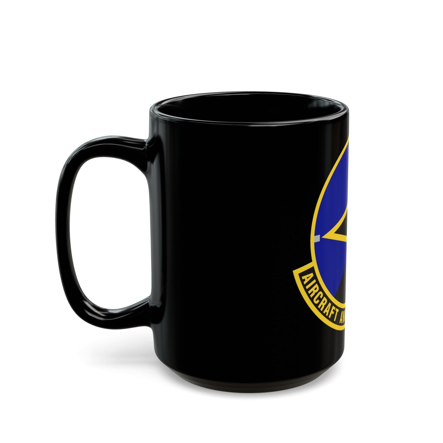 Aircraft Analysis Squadron (U.S. Air Force) Black Coffee Mug-The Sticker Space