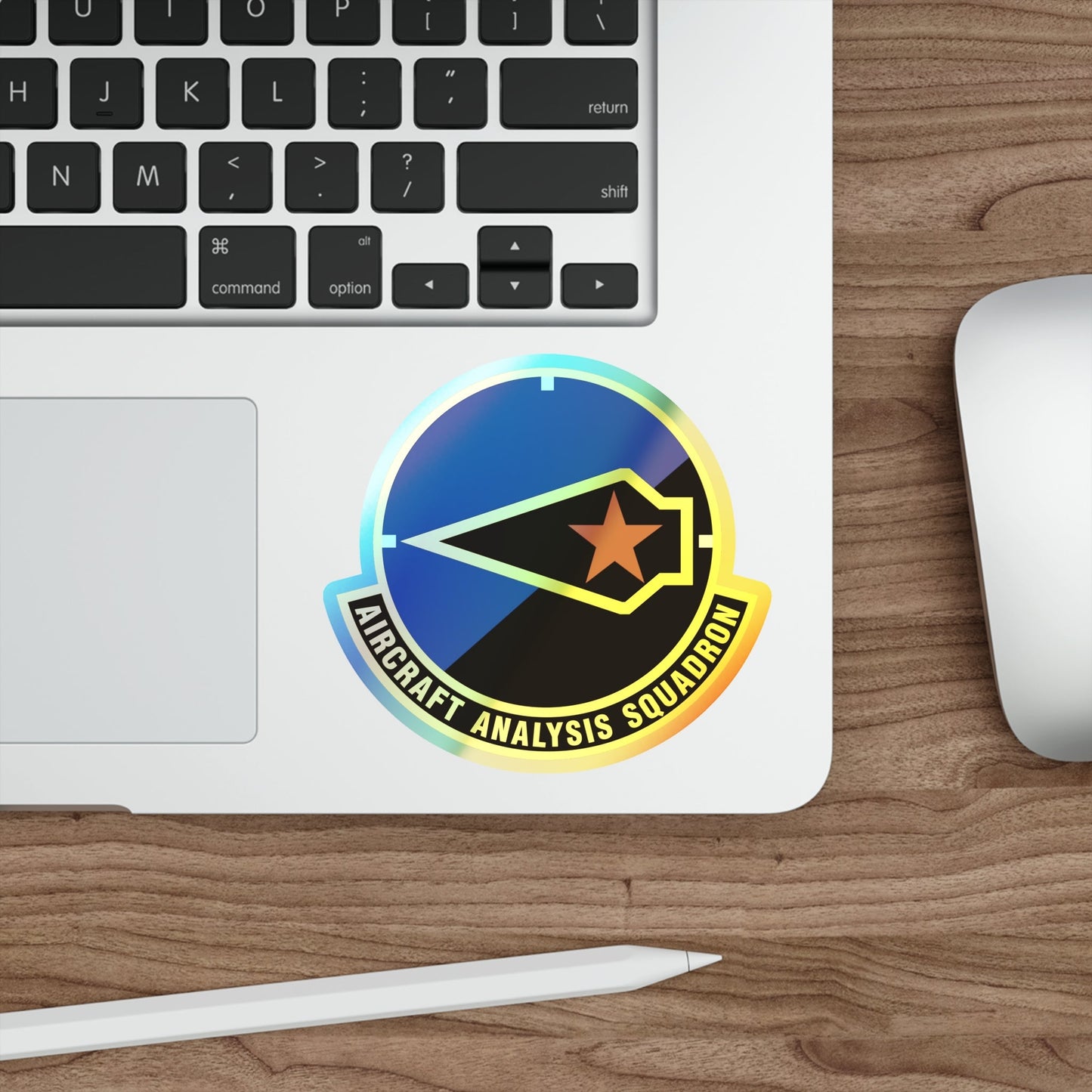 Aircraft Analysis Squadron (U.S. Air Force) Holographic STICKER Die-Cut Vinyl Decal-The Sticker Space
