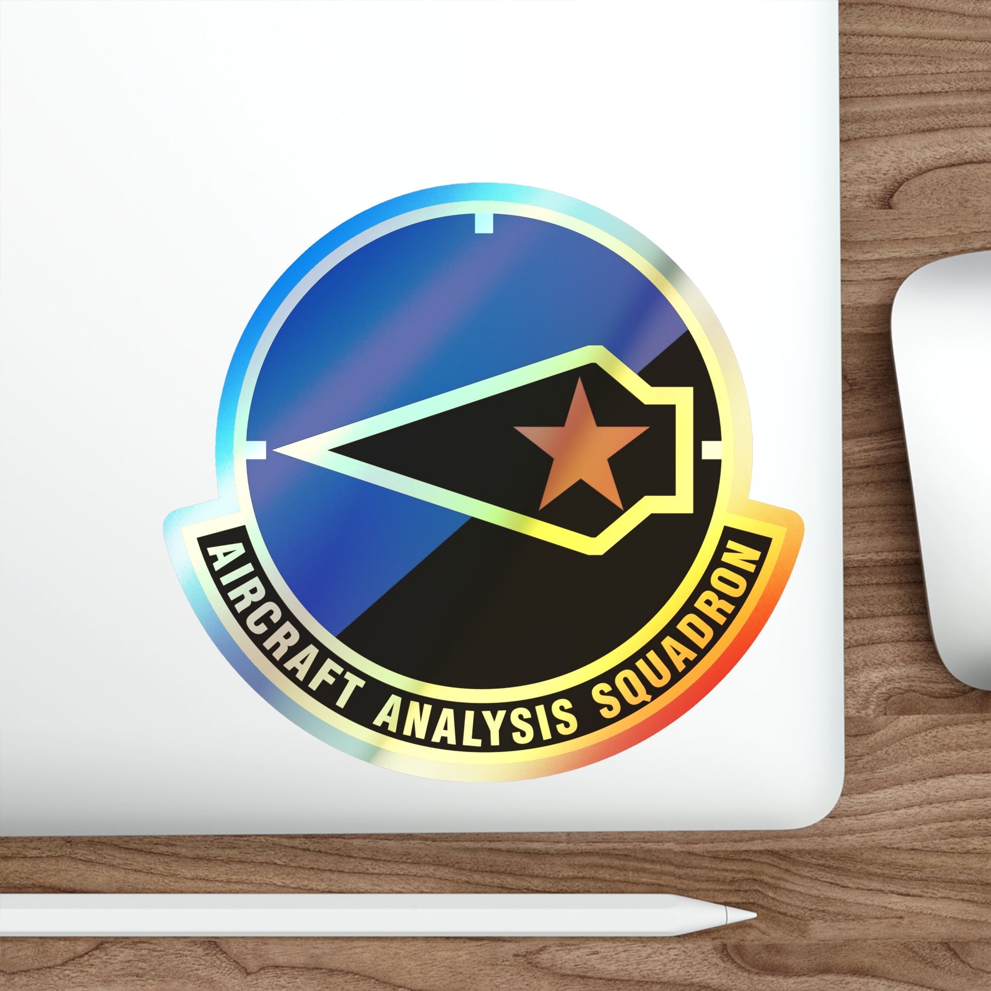 Aircraft Analysis Squadron (U.S. Air Force) Holographic STICKER Die-Cut Vinyl Decal-The Sticker Space