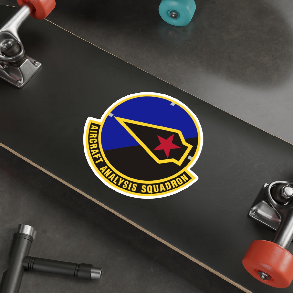 Aircraft Analysis Squadron (U.S. Air Force) STICKER Vinyl Die-Cut Decal-The Sticker Space