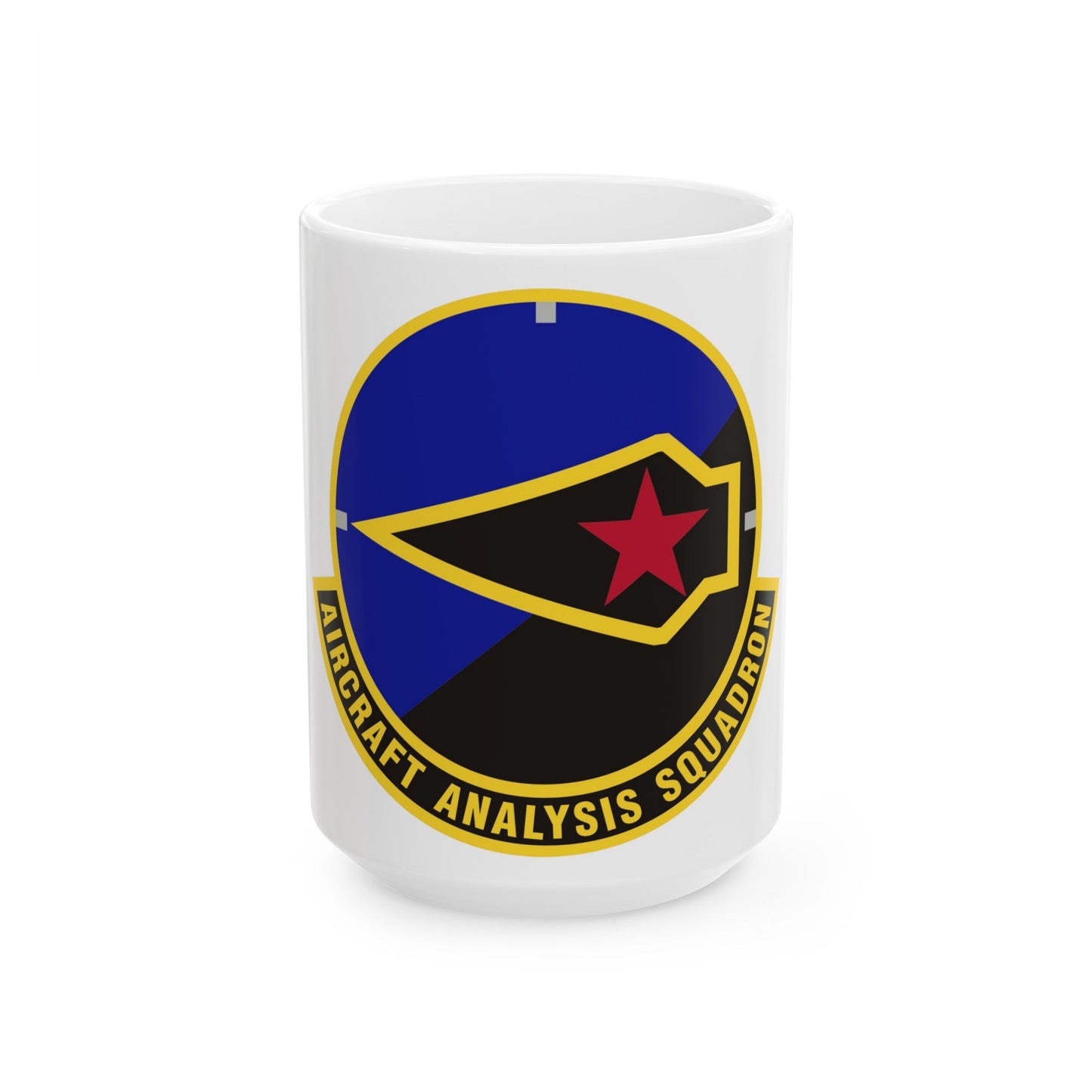 Aircraft Analysis Squadron (U.S. Air Force) White Coffee Mug-15oz-The Sticker Space