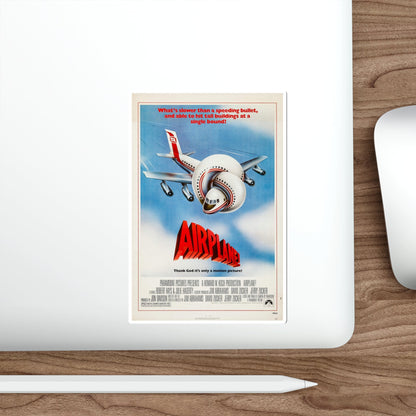 Airplane! 1980 Movie Poster STICKER Vinyl Die-Cut Decal-The Sticker Space