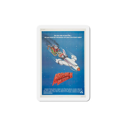 Airplane II The Sequel 1982 Movie Poster Die-Cut Magnet-4" x 4"-The Sticker Space