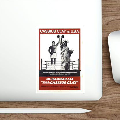 Aka Cassius Clay 1970 Movie Poster STICKER Vinyl Die-Cut Decal-The Sticker Space