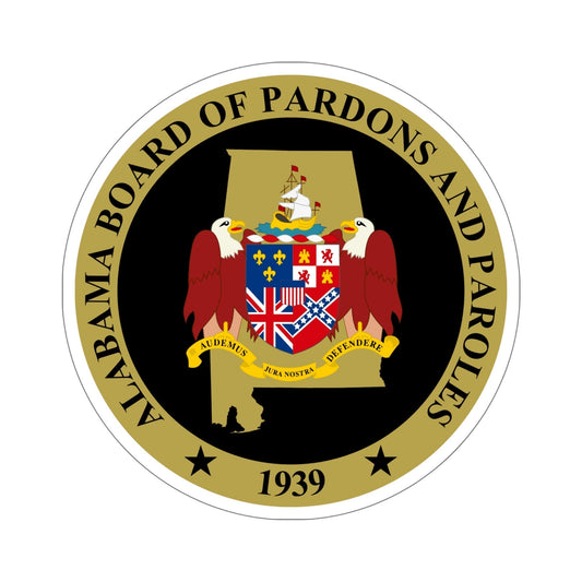 Alabama Board of Pardons and Paroles STICKER Vinyl Die-Cut Decal-6 Inch-The Sticker Space