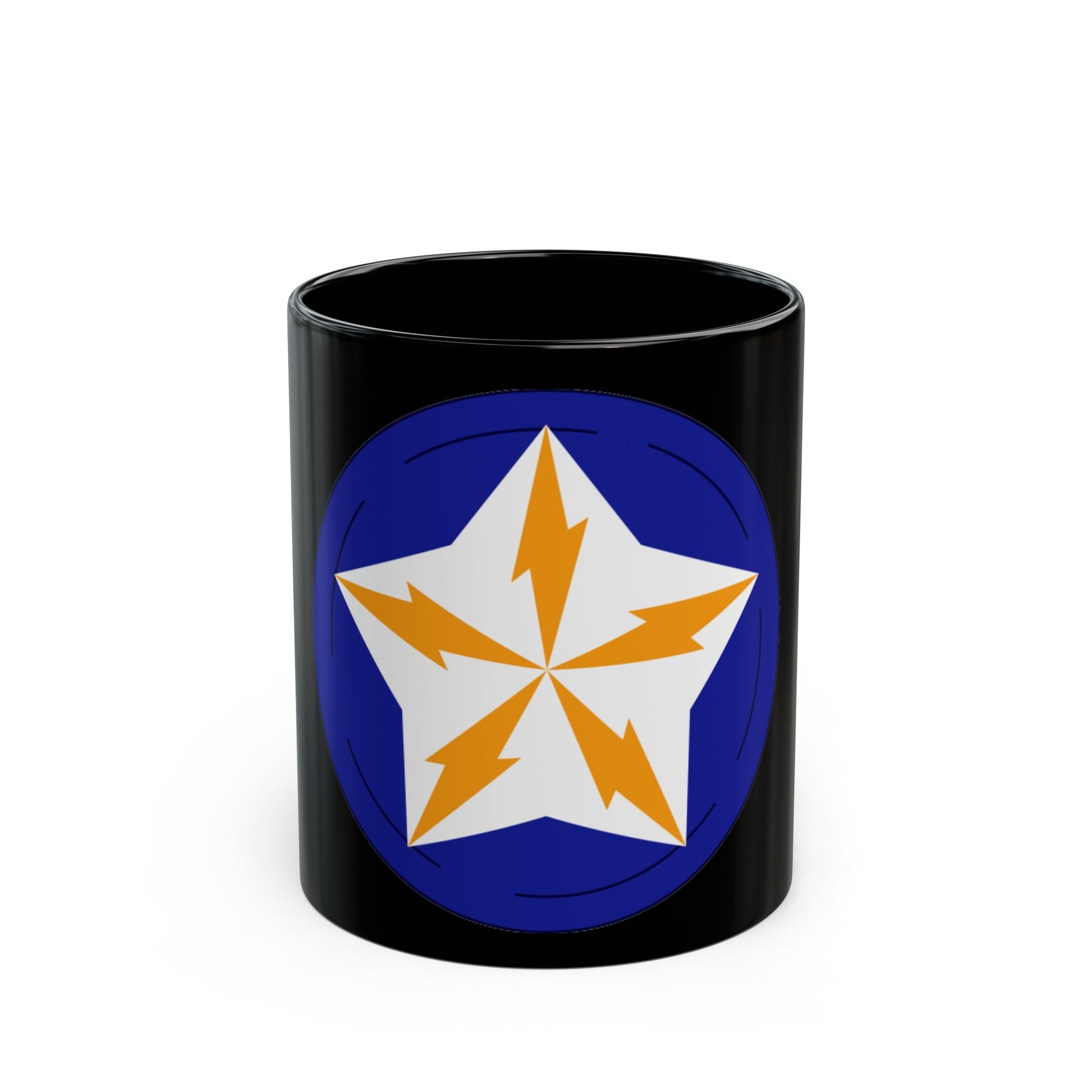 Alaska Communications System (U.S. Army) Black Coffee Mug-11oz-The Sticker Space