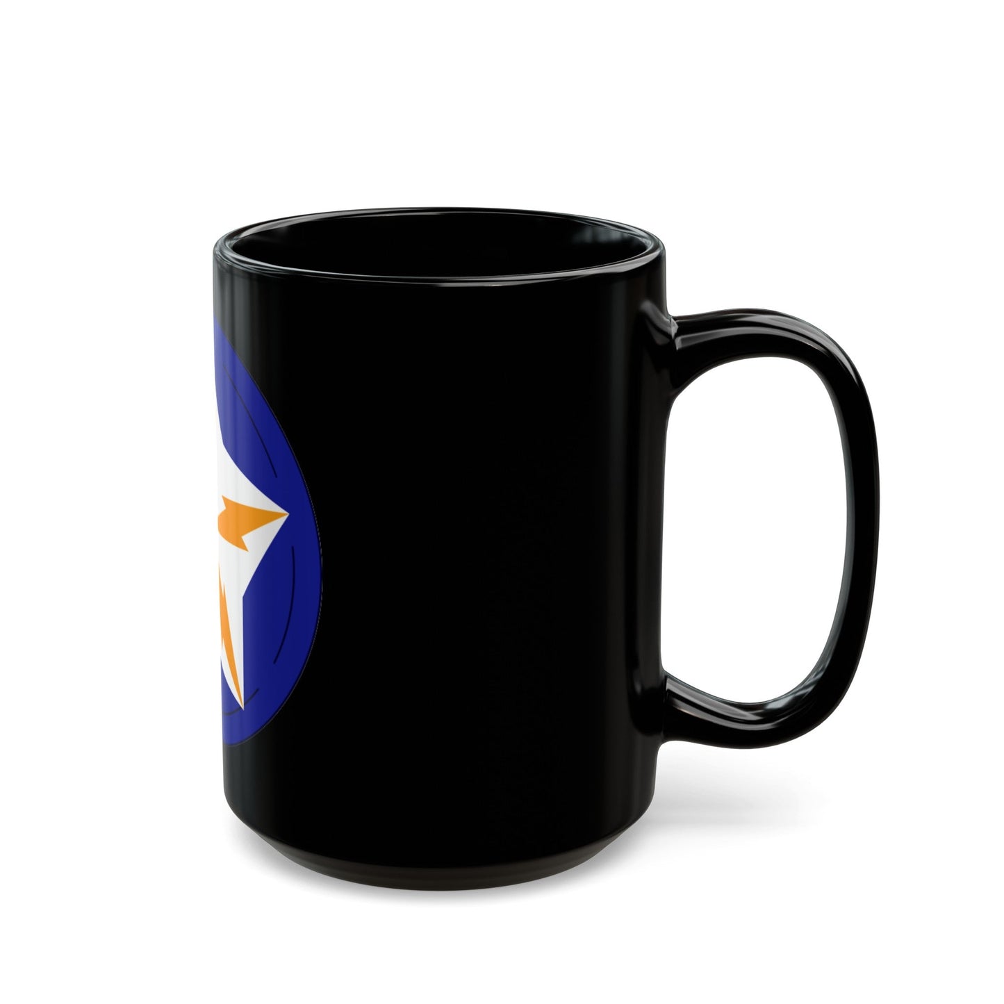 Alaska Communications System (U.S. Army) Black Coffee Mug-The Sticker Space