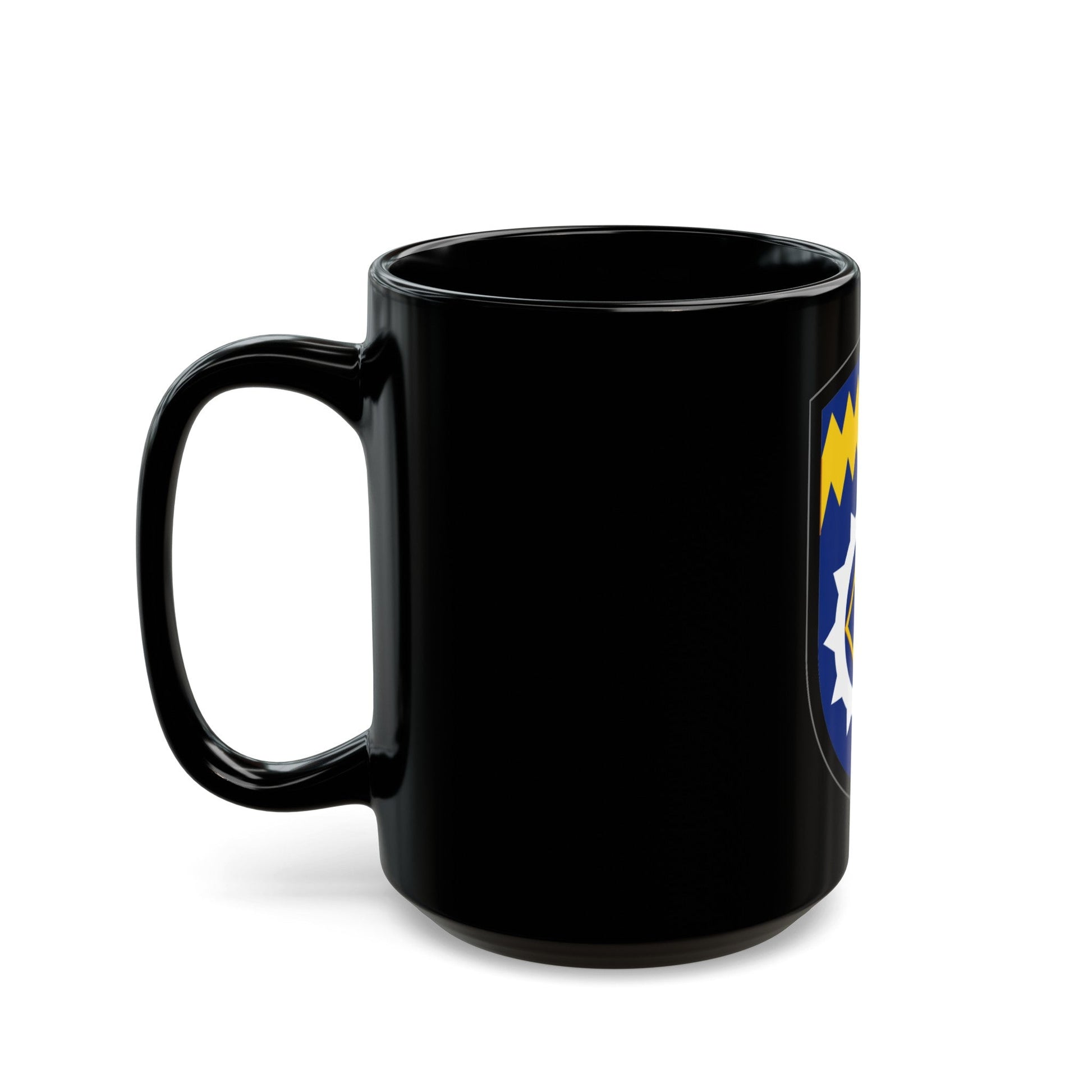 Alaska Support Command (U.S. Army) Black Coffee Mug-The Sticker Space
