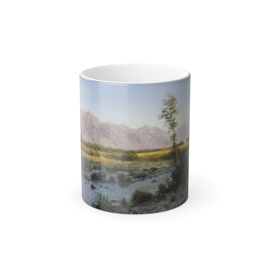 Albert Bierstadt (1830-1902) Prairie Landscape - Color Changing Mug 11oz
