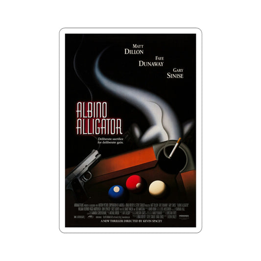 Albino Alligator 1997 Movie Poster STICKER Vinyl Die-Cut Decal-6 Inch-The Sticker Space