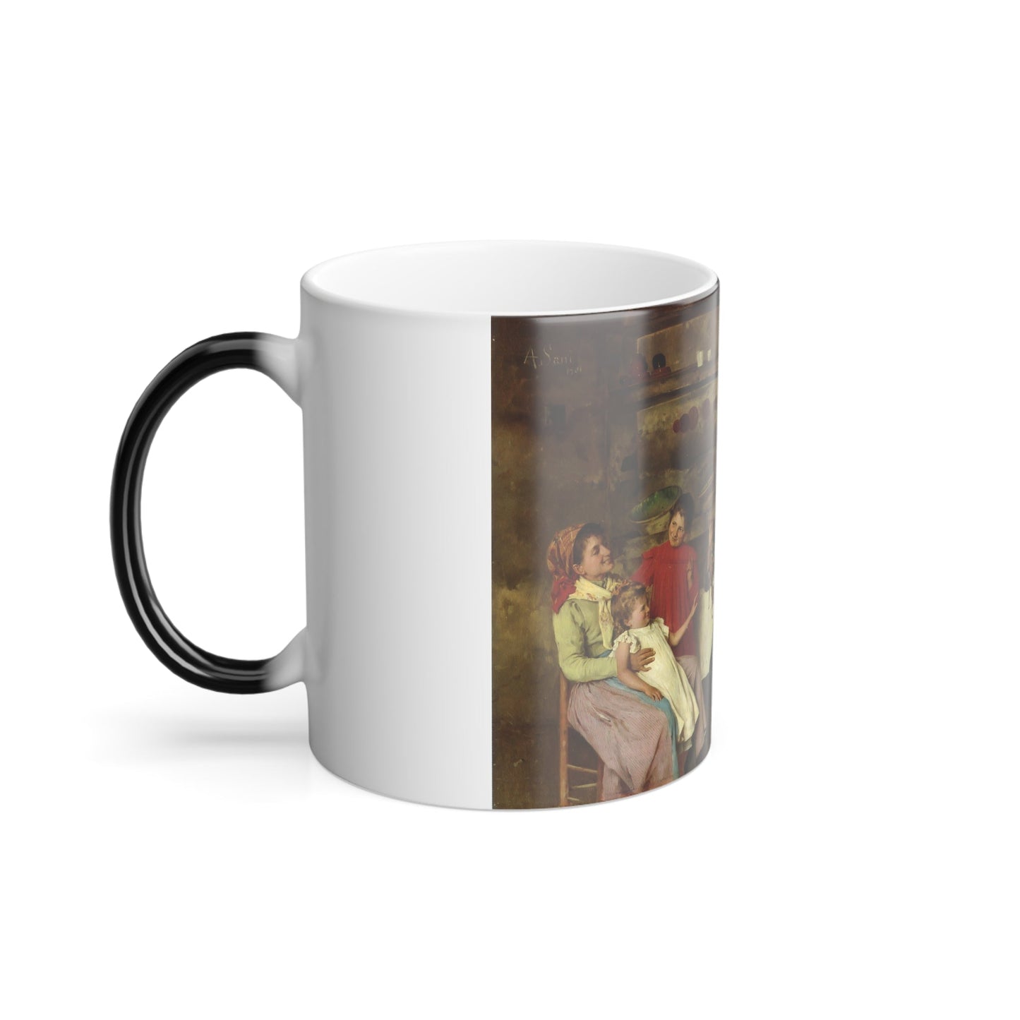 Alessandro Sani (1856-1927) The Puppet Show - Color Changing Mug 11oz-11oz-The Sticker Space