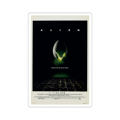 Alien 1979 Movie Poster STICKER Vinyl Die-Cut Decal-4 Inch-The Sticker Space