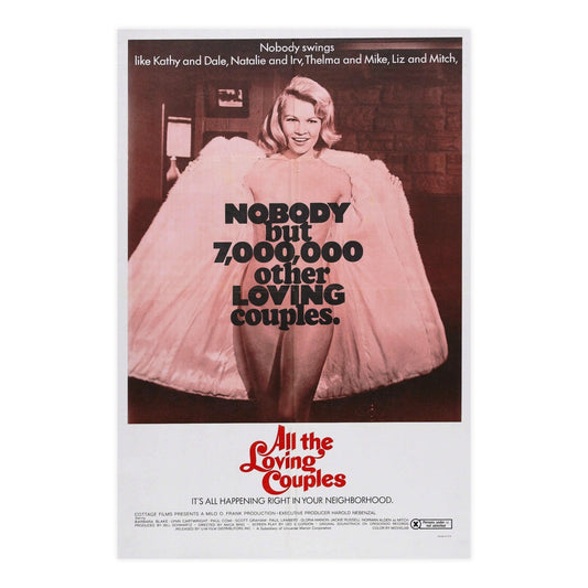 ALL THE LOVING COUPLES 1969 - Paper Movie Poster-24″ x 36″ (Vertical)-The Sticker Space